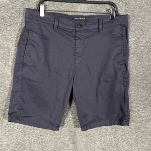 Mavi Jeans Simon Shorts Mens 35 Blue Chino Cotton Stretch 9" Casual